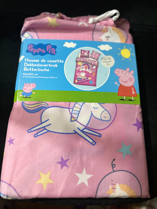 housse de couette une personne peppa pig