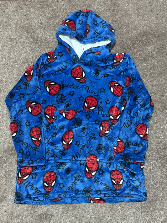 Spiderman plaid sweater