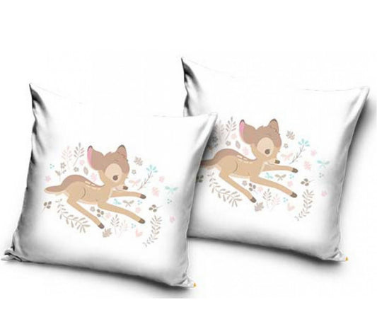 coussin bambi blanc