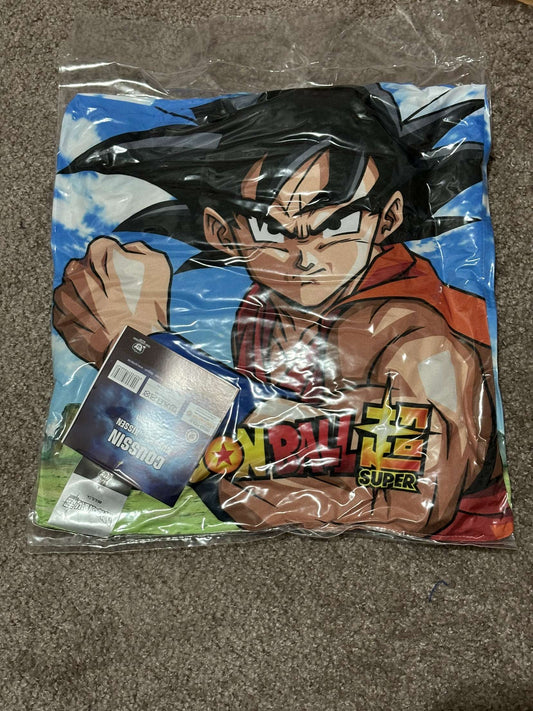 coussin dragon ball bleu clair