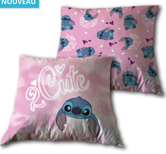 coussin stitch rose cute