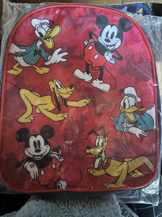 sac à dos mickey rouge