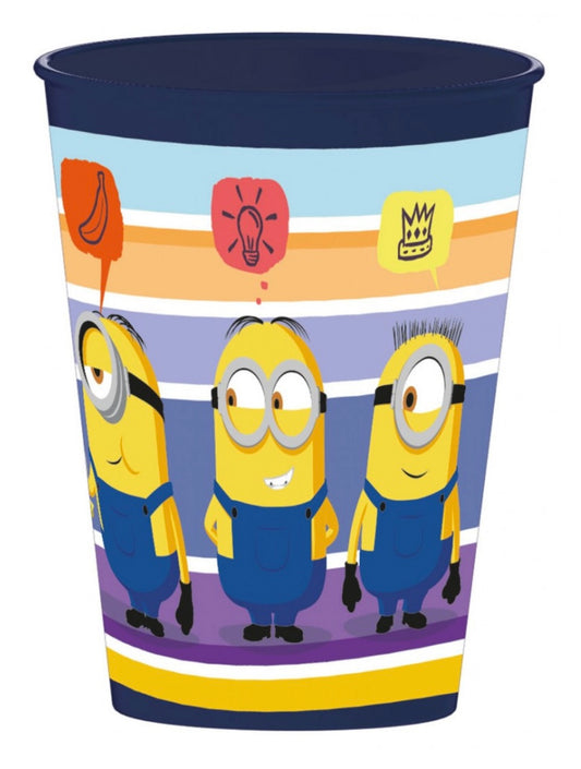 Verre plastique dur les minions