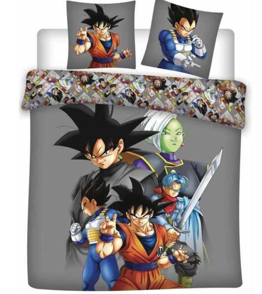 housse de couette réversible Dragon ball z 100% coton