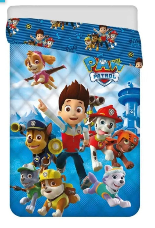 Couette imprimée une personne Paw patrol