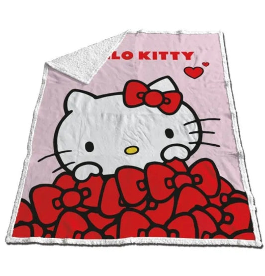 couverture polaire hello kitty