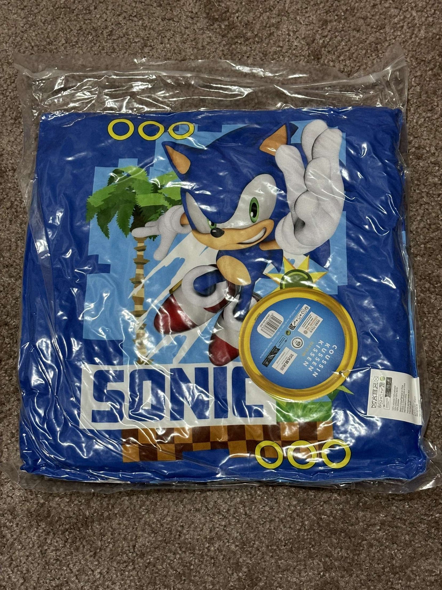 coussin sonic