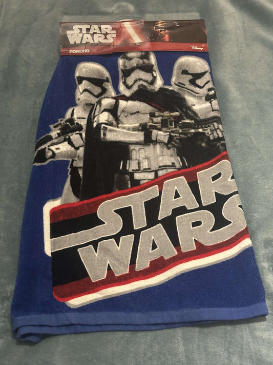 star wars cotton bath cape