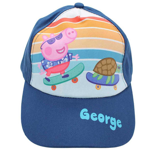 casquette peppa pig bleu marine