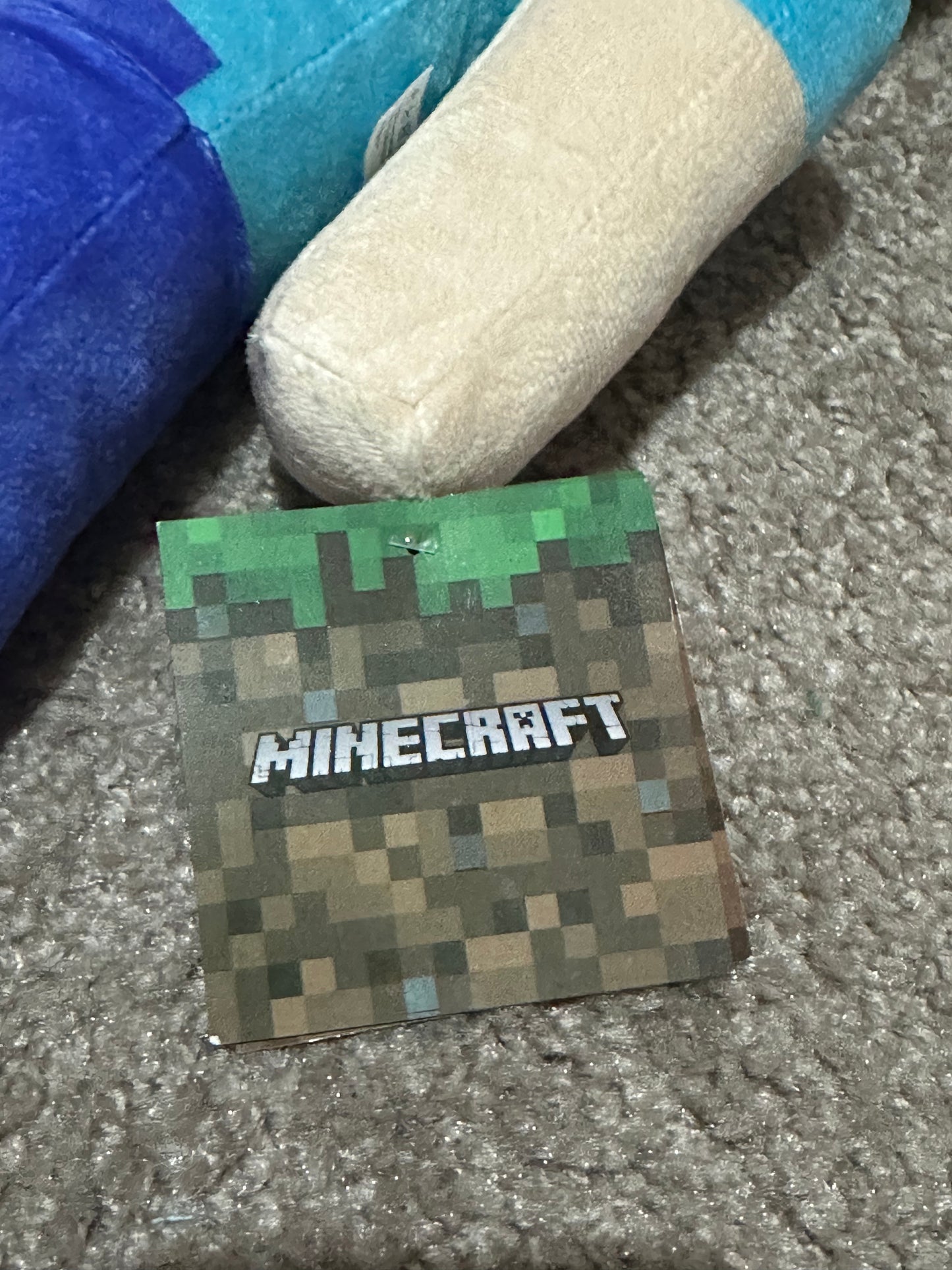 Peluche minecraft