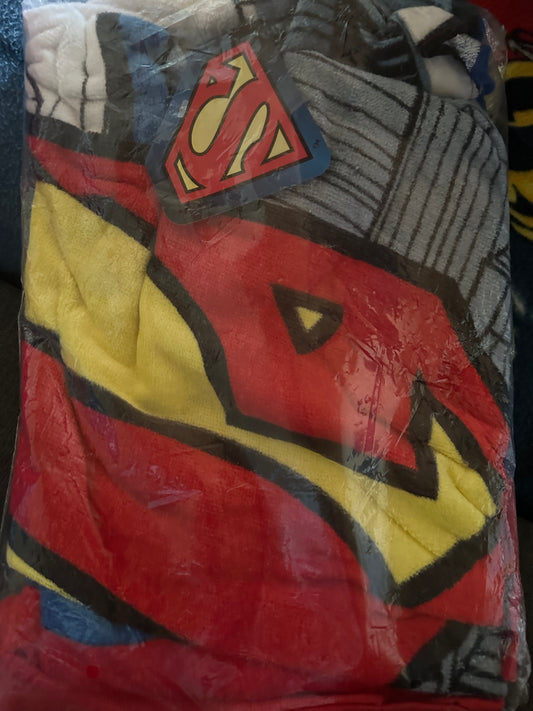 serviette superman coton