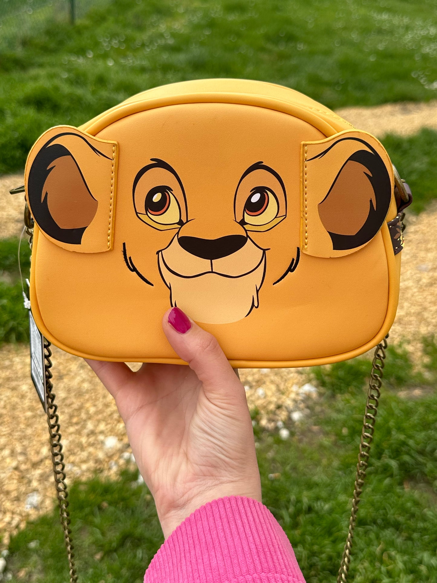 sac bandoulière femme roi lion