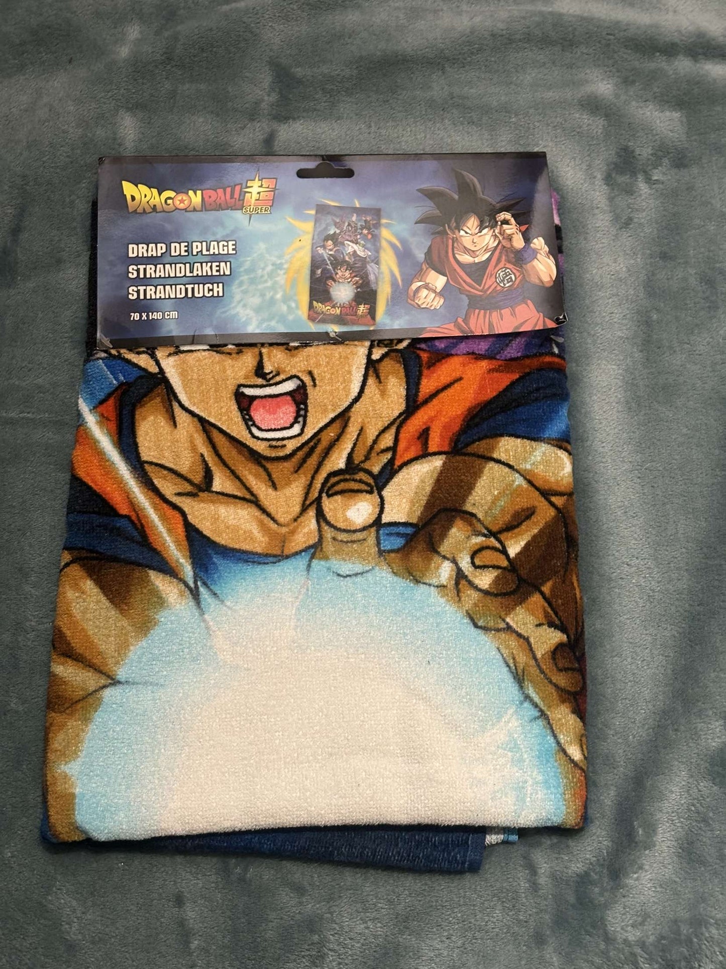 Dragon ball cotton towel