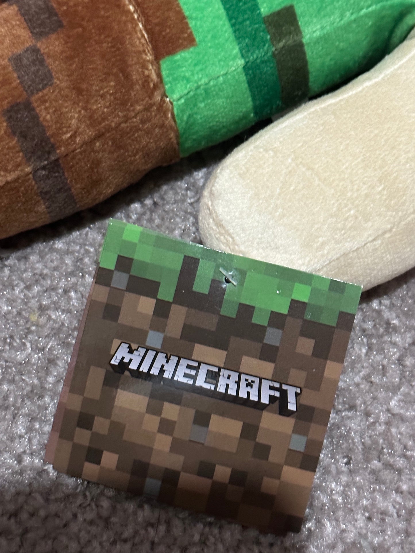 Peluche minecraft