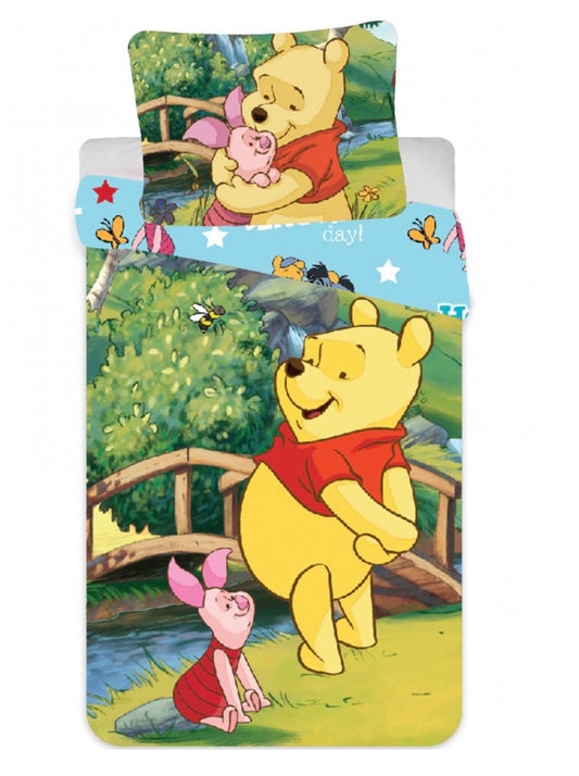 Housse de couette bébé winnie the pooh 100x135cm , 100% coton