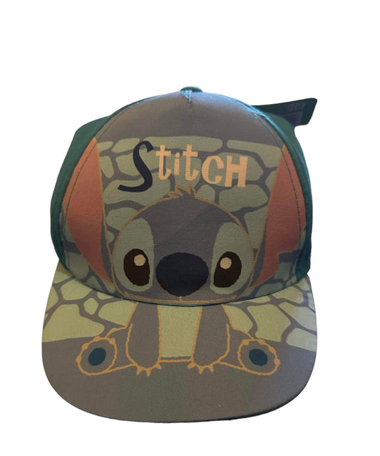 Casquette stitch bleu clair