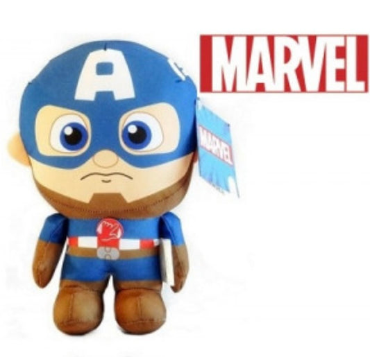 Peluche marvel cap’tain America avec son