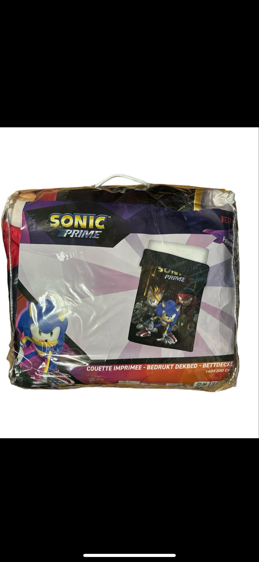 Couette imprimée Sonic