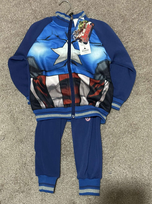 Ensemble avengers bleu enfant garçon